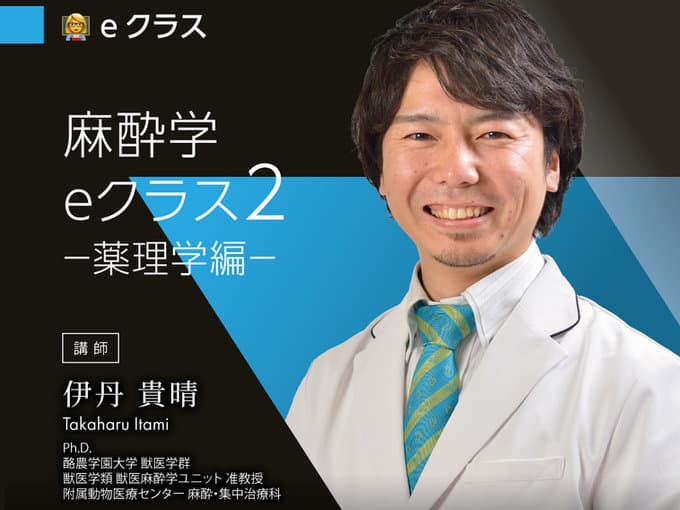 麻酔学 eクラス2〈薬理学篇〉/ 伊丹・長濱Dr.